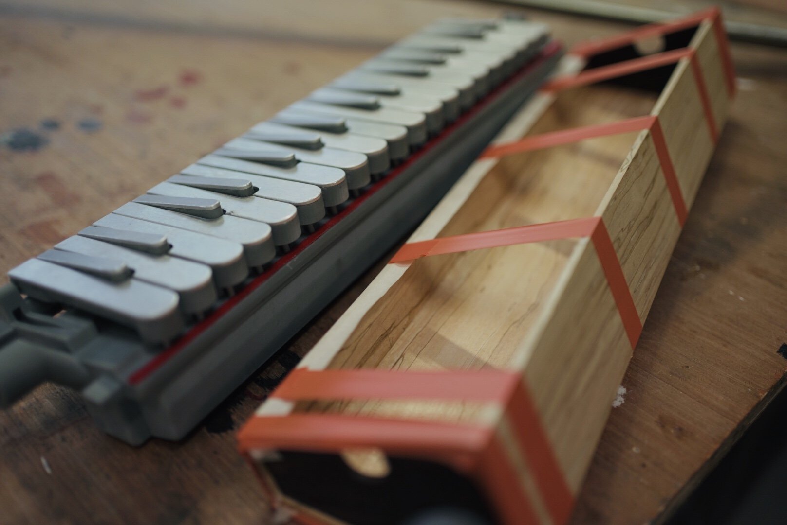 Wooden melodica